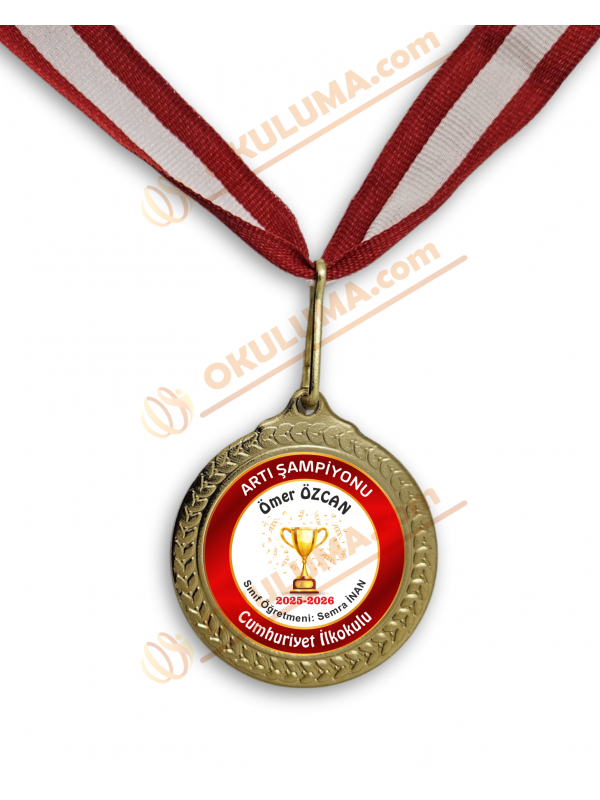 Artı Şampiyonu Madalya… Artı Şampiyonu Madalya…