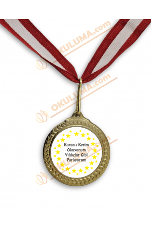 Kuran-ı Kerim Okuyorum Madalyası…