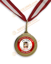 Okuyorum Yazıyorum Madalya (Model 2)