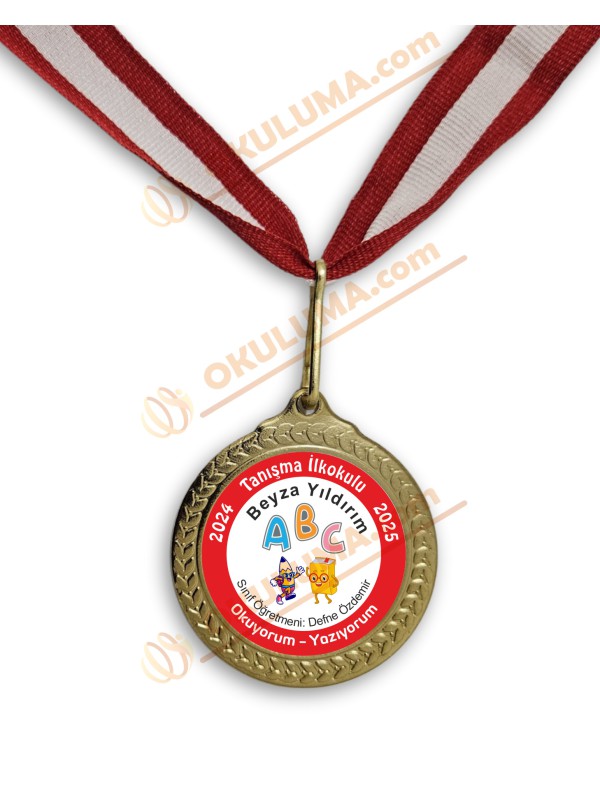 Okuyorum Yazıyorum Madalya… Okuyorum Yazıyorum Madalya…