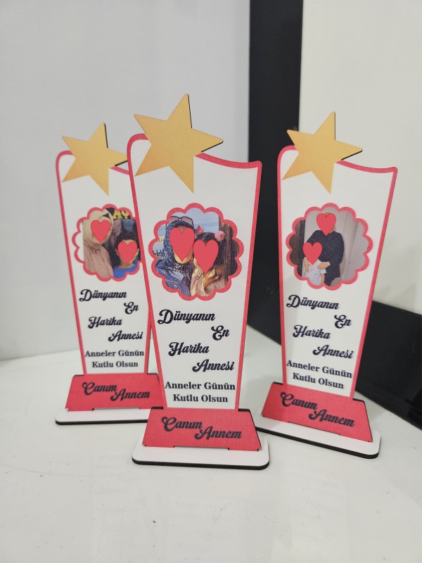 Anneler Günü Resim Baskılı Plaket &hellip;