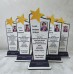 Yıldızlı Fotoğraf Baskılı Plaket 
