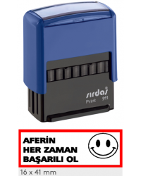 Aferin Her Zaman Başarılı Ol Öğretmen Kaşesi 