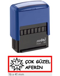 Çok Güzel Aferin Öğretmen Kaşesi 