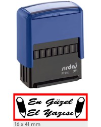 En Güzel El Yazısı Öğretmen Kaşesi 