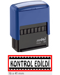 Kontrol Edildi Öğretmen Kaşesi 