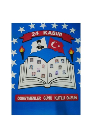 24 Kasım Öğretmenler Günü Temalı Keçe Okul Panosu …