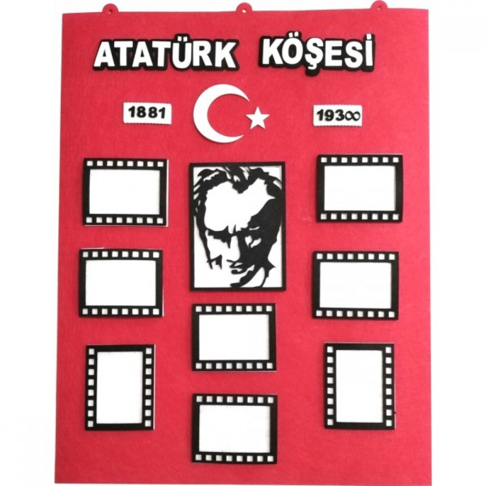 Atatürk Köşesi Keçe Sınıf Panosu