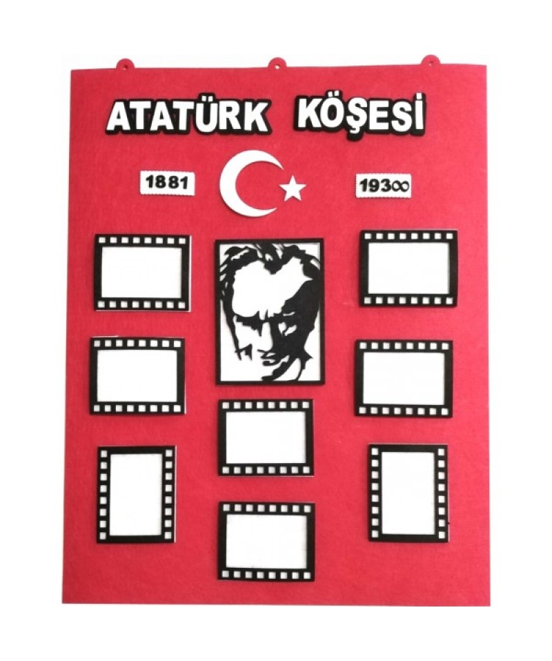 Atatürk Köşesi Keçe Sınıf Panosu