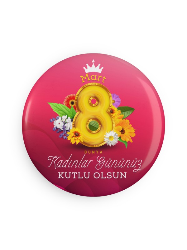 Kadınlar Günü Metal Açacaklı Magnet… Kadınlar Günü Metal Açacaklı Magnet…