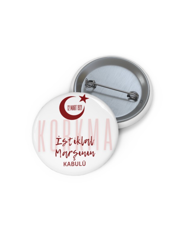 12 Mart İstiklal Marşının Kabulü Metal Rozet (Model 1)… 12 Mart İstiklal Marşının Kabulü Metal Rozet (Model 1)…