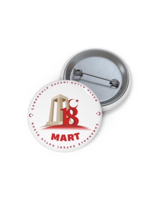 18 Mart Çanakkale Zaferi Metal Rozet (Model 2)&hellip;