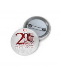 29 Ekim Metal Rozet (Model 2)