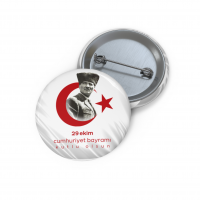 29 Ekim Metal Rozet (Model 3)