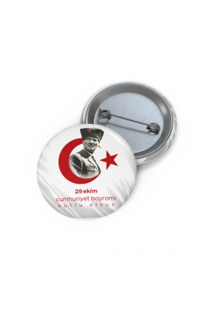 29 Ekim Metal Rozet (Model 3)…