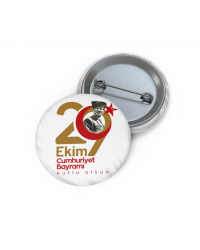 29 Ekim Metal Rozet (Model 4)