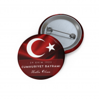 29 Ekim Metal Rozet (Model 5)