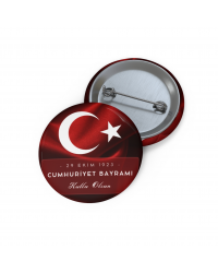 29 Ekim Metal Rozet (Model 5)
