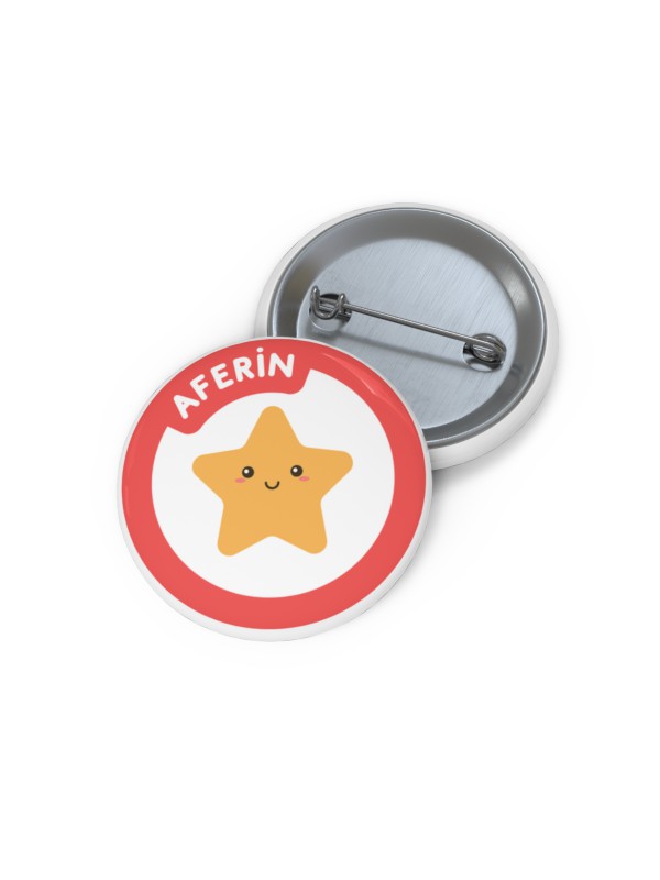 Aferin Yıldız 1 Metal Rozet &hellip;