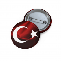 Ay Yıldız Metal Rozet