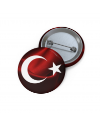 Ay Yıldız Metal Rozet