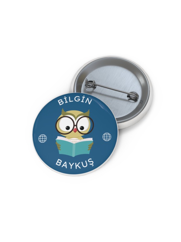 Bilgin Baykuş Metal Rozet … Bilgin Baykuş Metal Rozet …