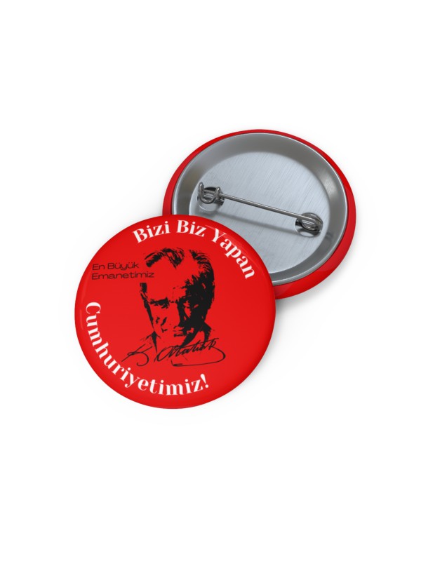 Cumhuriyet Metal Rozet … Cumhuriyet Metal Rozet …