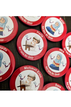 Kur'anla Bir Ömür Metal Rozet…