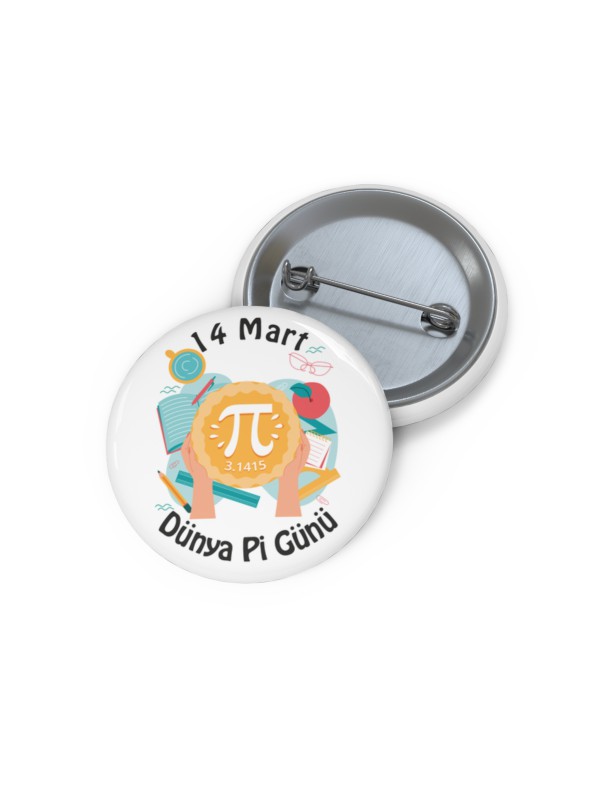 Pi Günü Metal Rozet &hellip;