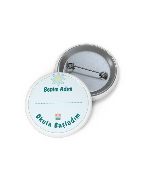 Okuluna Hoş Geldin Metal Rozet (Model 7)&hellip;