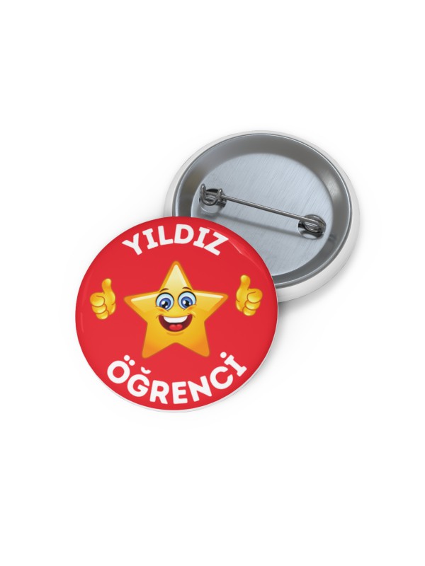 Yıldız Öğrenci 1 Metal Rozet … Yıldız Öğrenci 1 Metal Rozet …